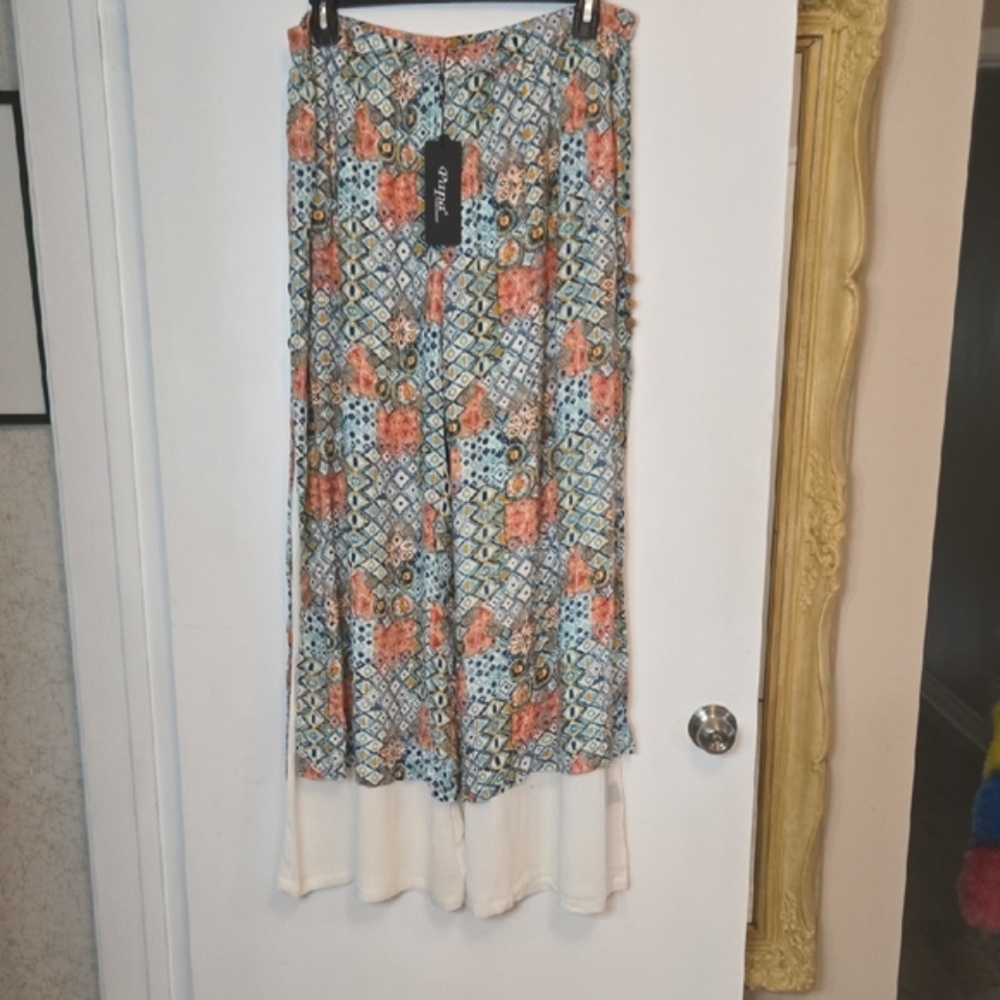 NWT Papa Vancouver Palazzo wide leg Pants XXL
